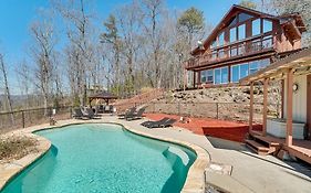 Cleveland Cabin With Pool, Hot Tub And Mountain Views!